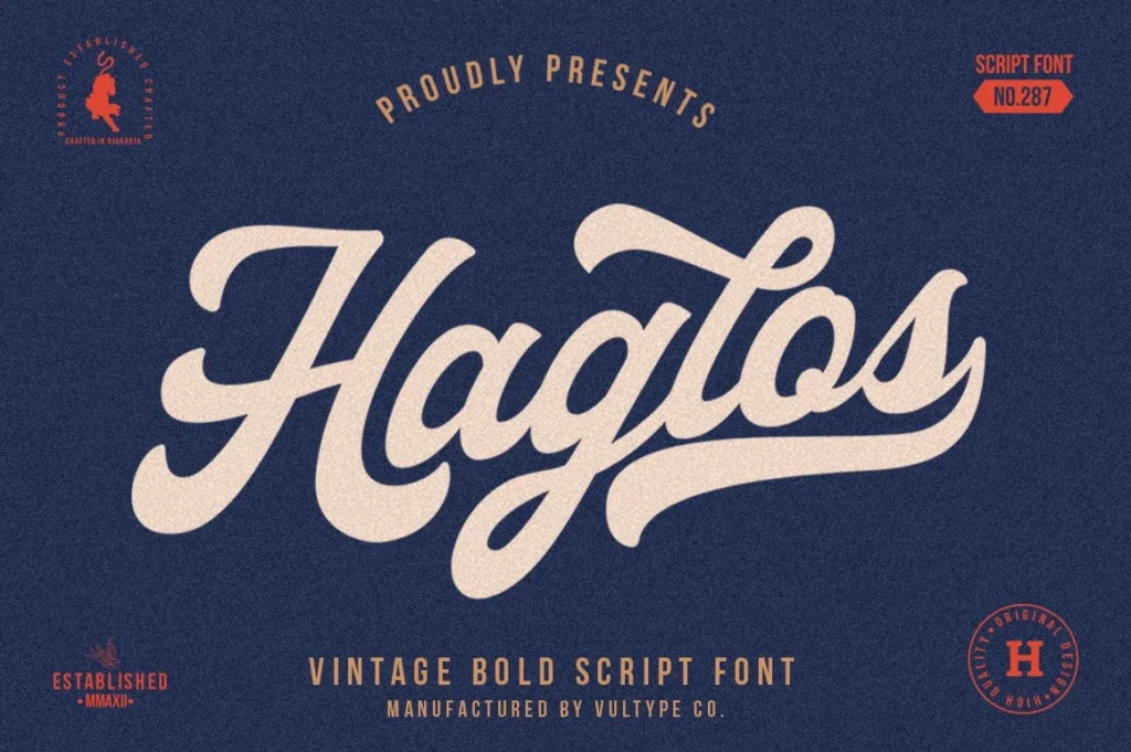 Haglos & Bold Script