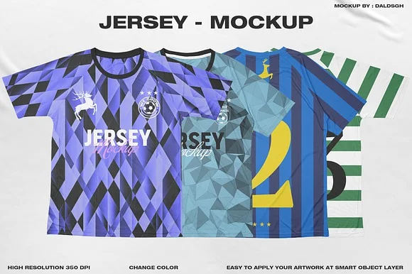 Jersey - Mockup PSD