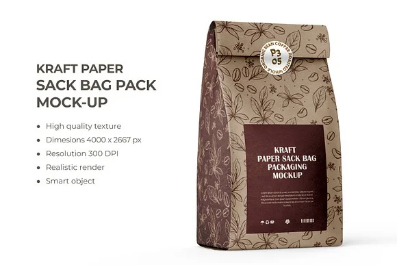 Kraft Paper Packaging Mockup
