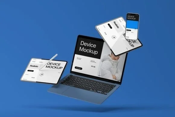 Multi-Device Mockup Template