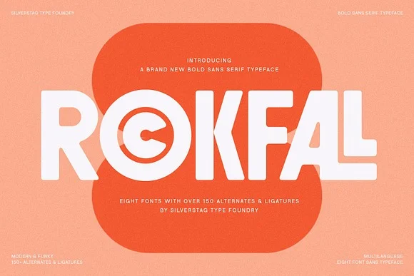 Rockfall Bold Font Typeface