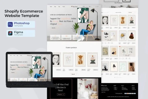 Shopify Art Store Template