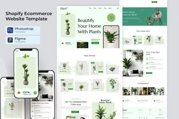 Shopify Ecommerce Website Template