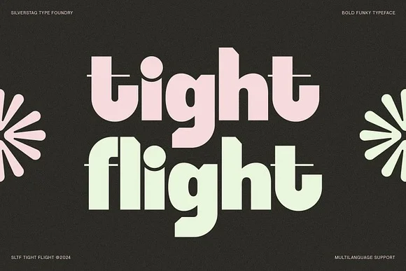 Tight Flight Bold Font