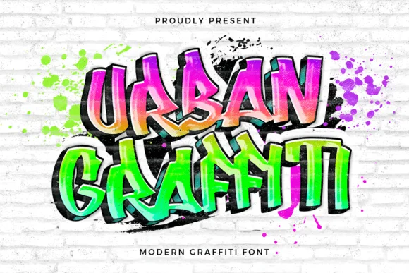 Urban Graffiti Font