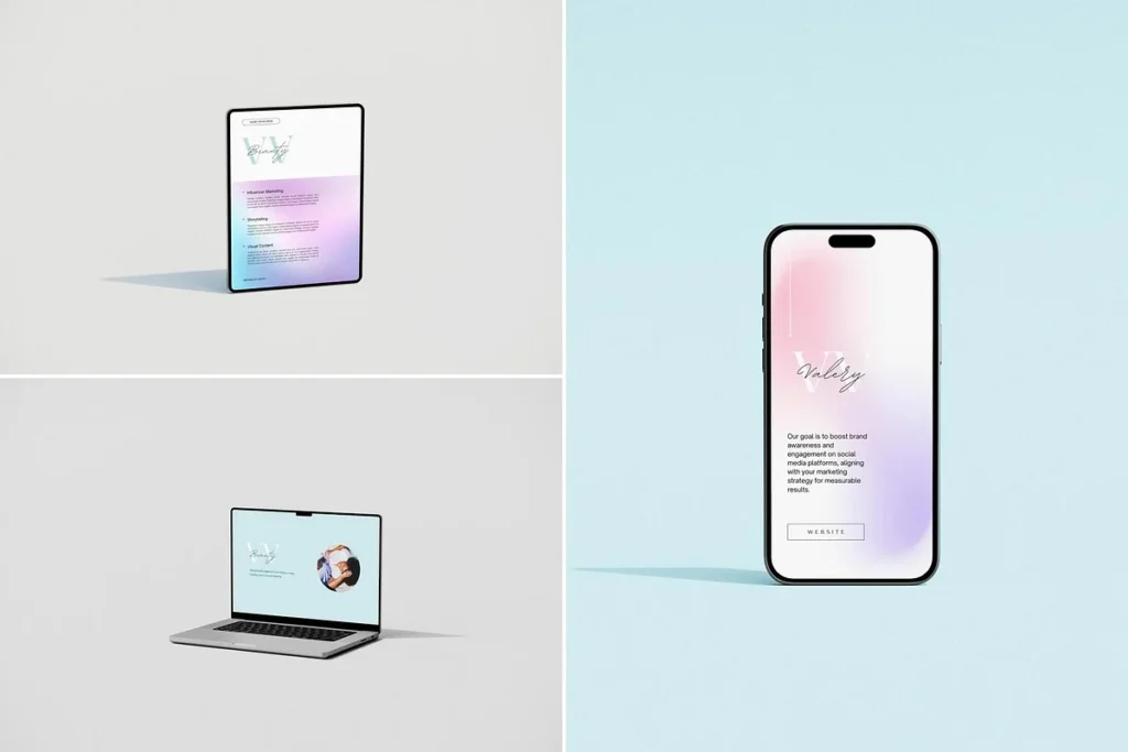 Valery Branding Mockup PSD
