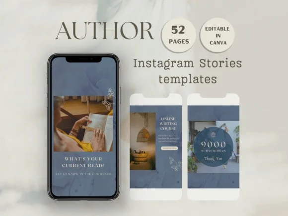 Writer Instagram Story Template