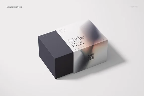 2 lide Gift Box Mockup PSD