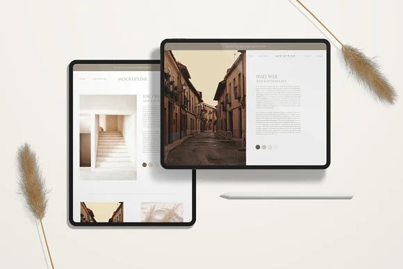 3 Minimal Scene Creator Mockup
