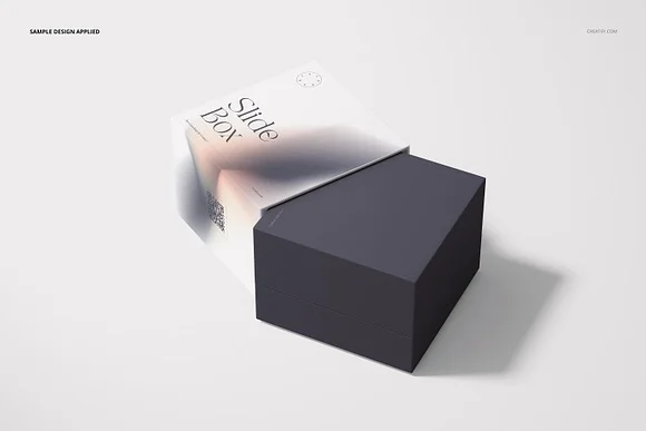 4 lide Gift Box Mockup PSD