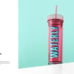 Acrylic Tumbler Mockup PSD