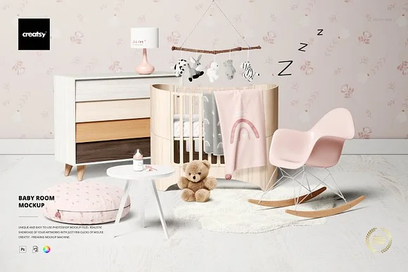 Baby Room Mockup