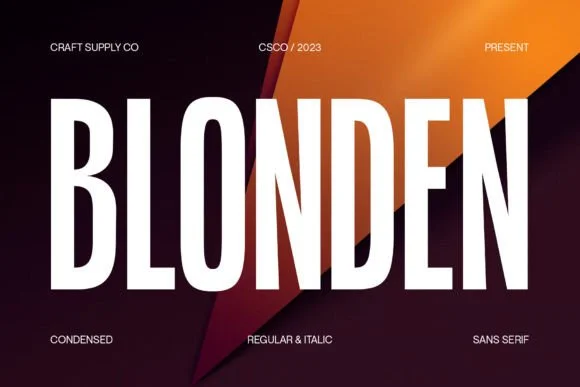 Free Blonden Font Download