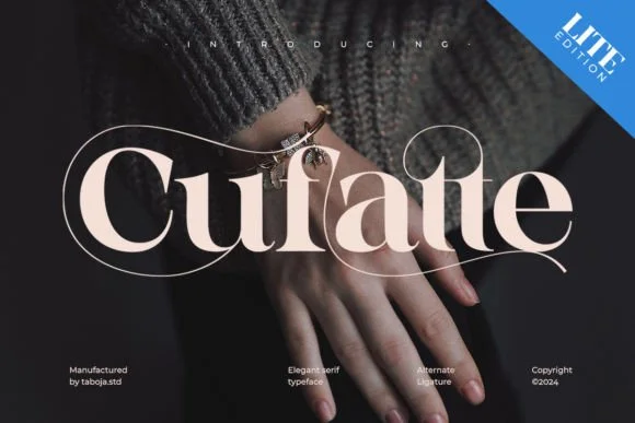 Cufatte Font