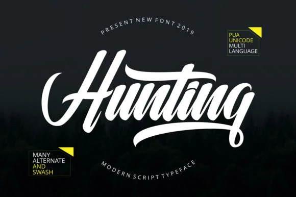 Hunting Font