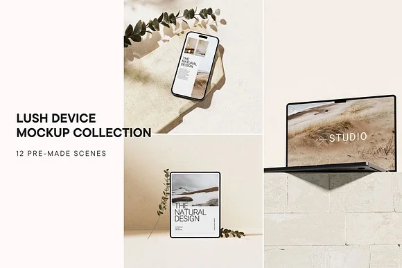 Lush Device Mockup Collection