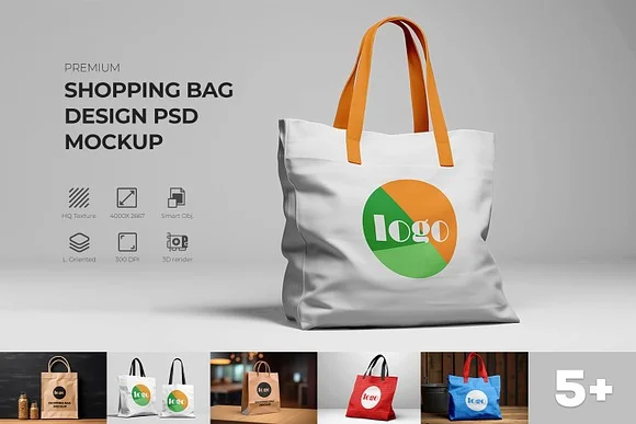 Shopping Bag Mockup