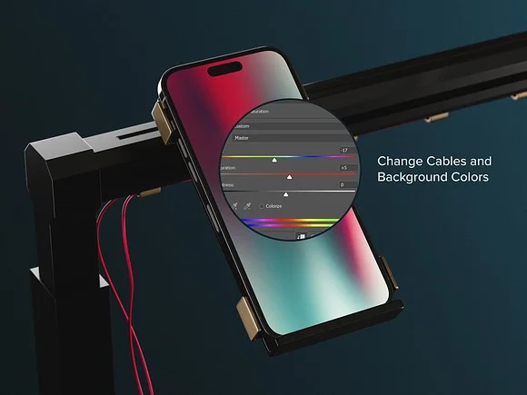 4 Arm Apple Device Mockups