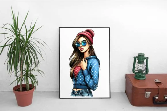 4 Comic Style Pop Art Girls Makeup