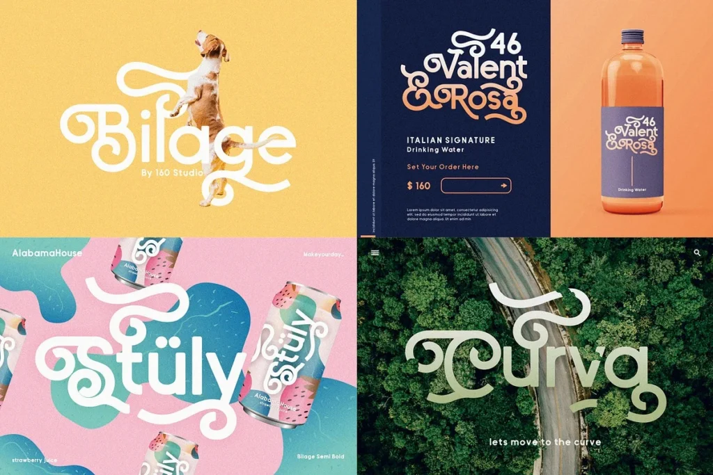 4 Ultimate Logo Font Bundle