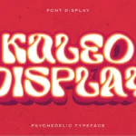 Kaleo - Bold Psychedelic Typeface