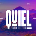 Quiel - Super Condensed Font