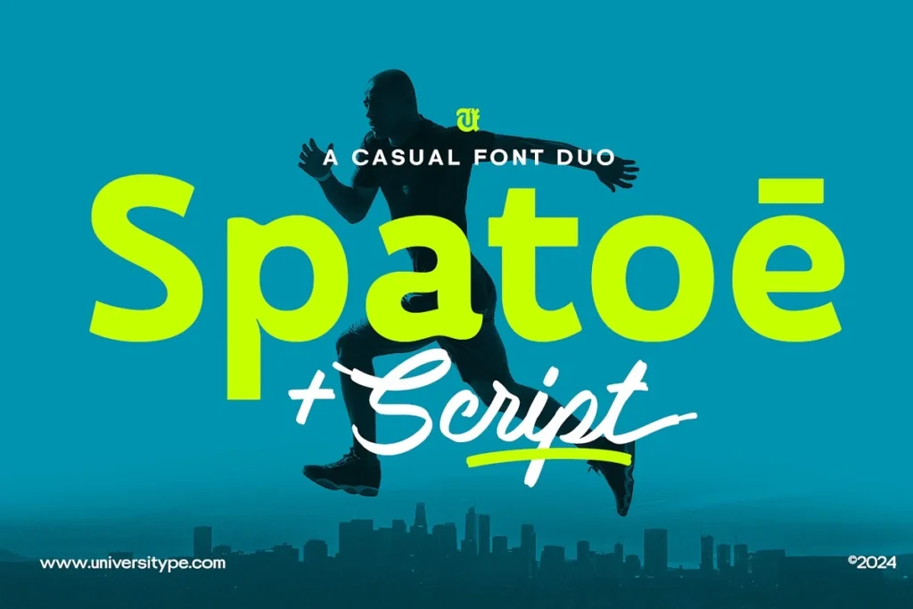 UT Spatoe Casual Font Duo