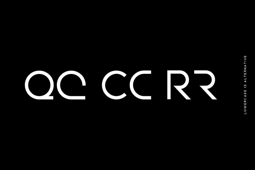 3 Atom Sharp edge Typeface Scifi Font