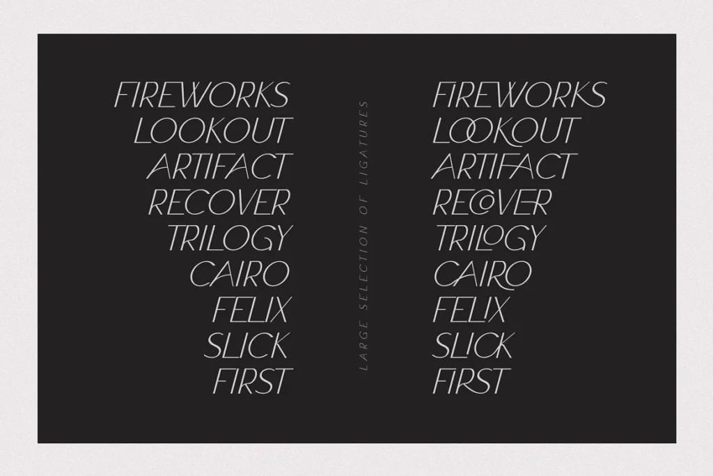 3 Claro Elegant Font Family Delicate Sans Serif Font