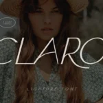 Claro Elegant Font Family Delicate Sans Serif Font