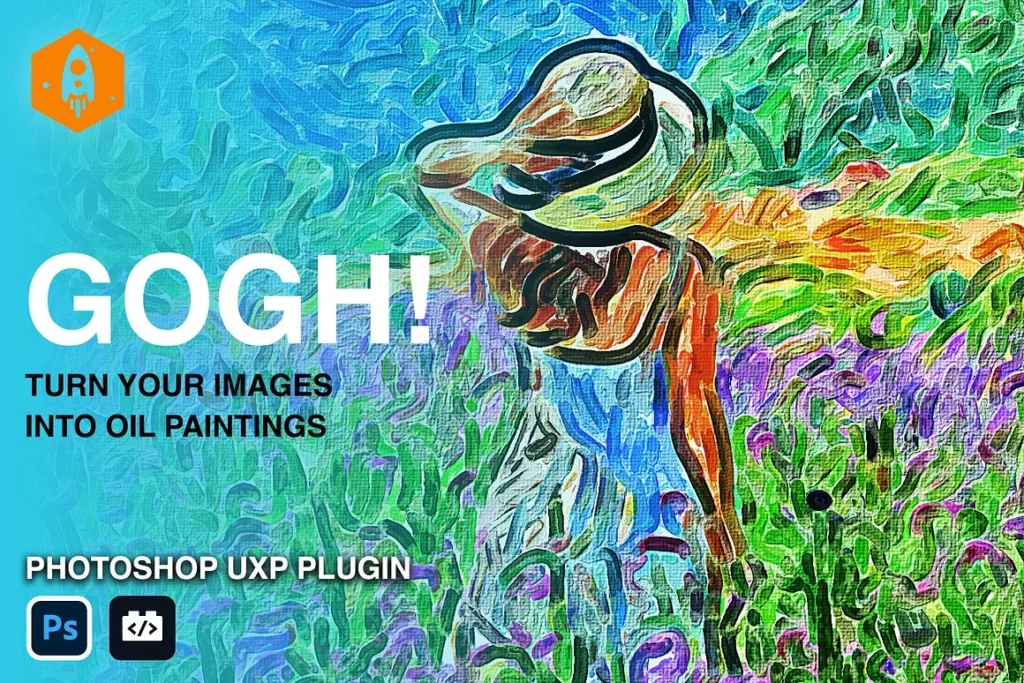 4 GOGH Oil Paint UXP Plugin For Photoshop
